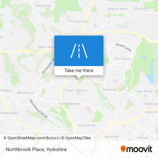 Northbrook Place map
