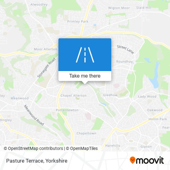 Pasture Terrace map