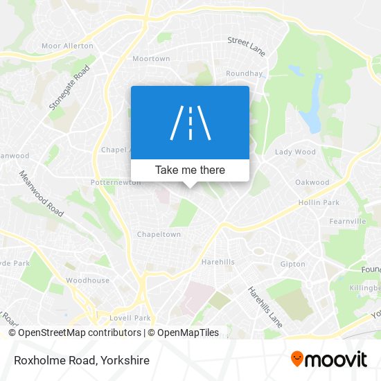 Roxholme Road map