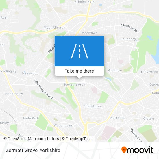 Zermatt Grove map