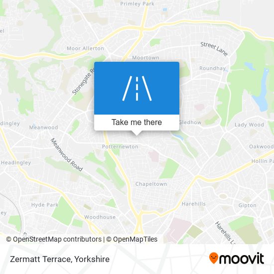 Zermatt Terrace map