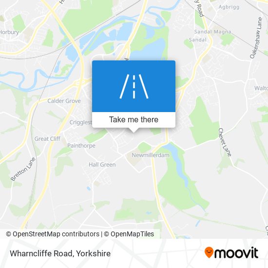 Wharncliffe Road map