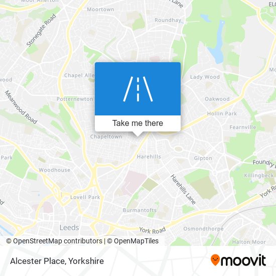 Alcester Place map