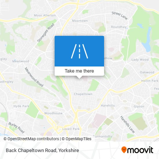 Back Chapeltown Road map