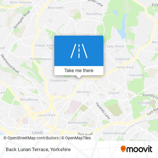 Back Lunan Terrace map