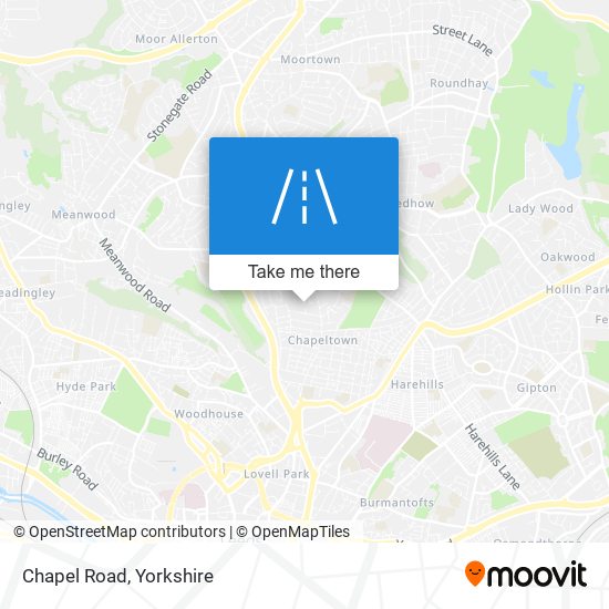 Chapel Road map
