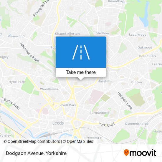 Dodgson Avenue map