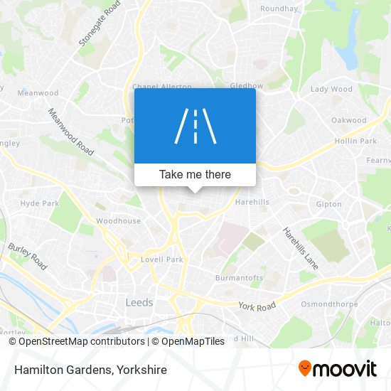 Hamilton Gardens map