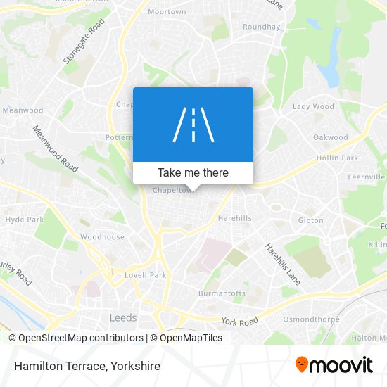Hamilton Terrace map