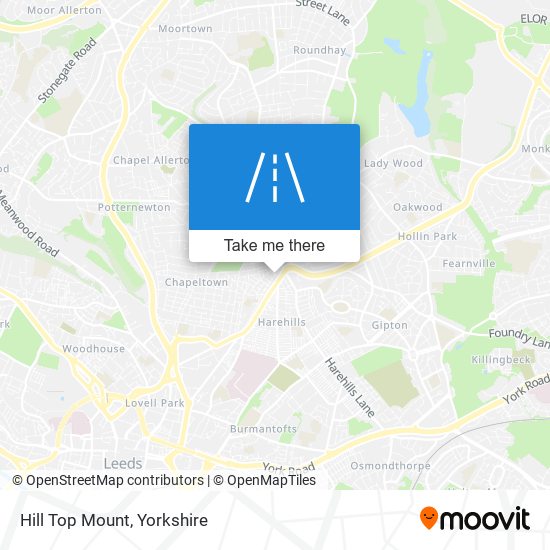 Hill Top Mount map