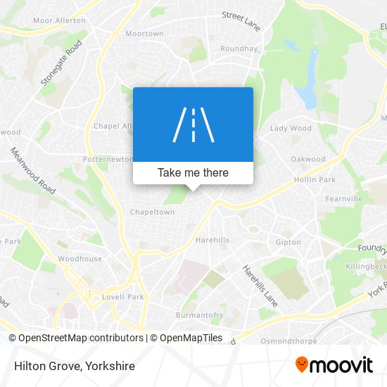 Hilton Grove map