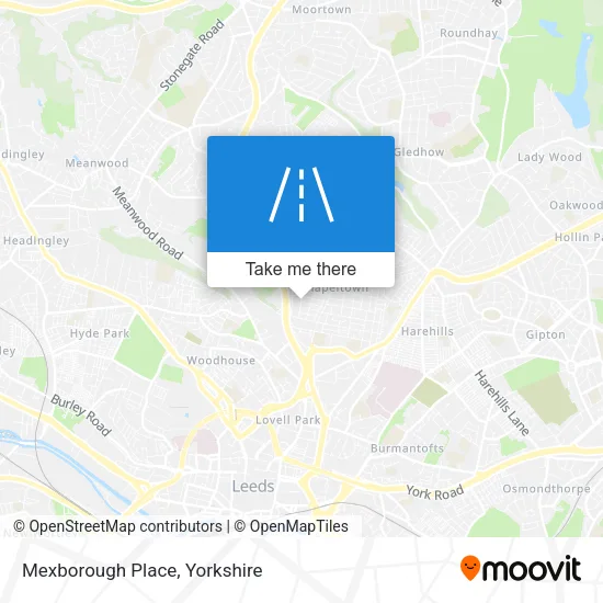 Mexborough Place map
