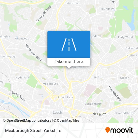 Mexborough Street map