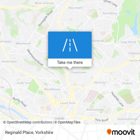Reginald Place map
