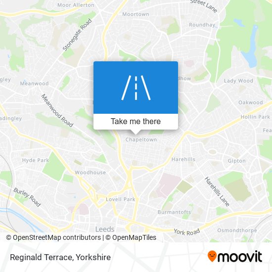 Reginald Terrace map
