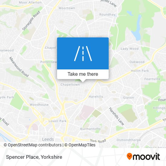 Spencer Place map