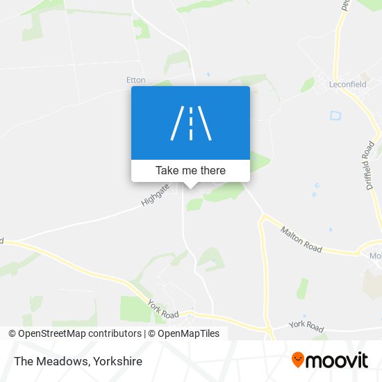 The Meadows map