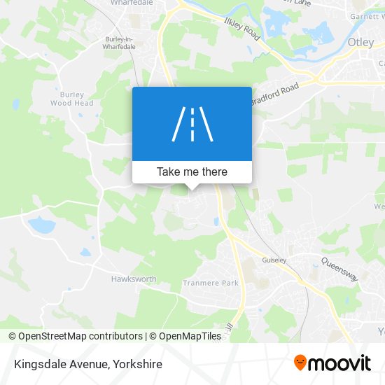 Kingsdale Avenue map