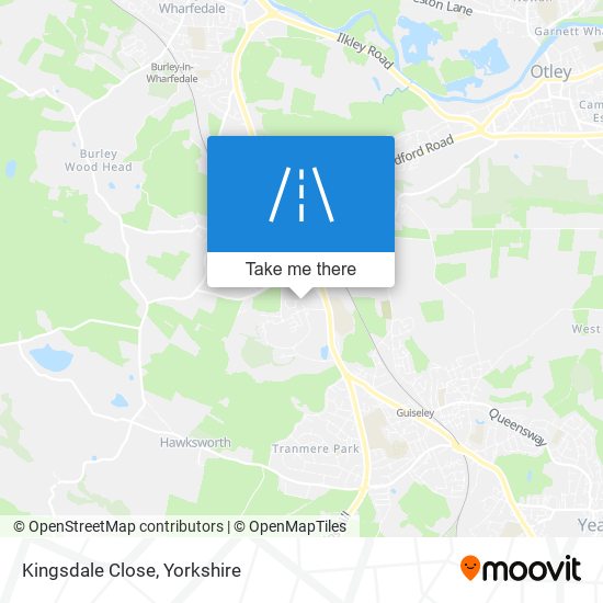 Kingsdale Close map