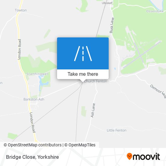Bridge Close map