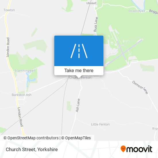 Church Street map