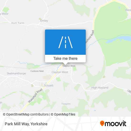 Park Mill Way map