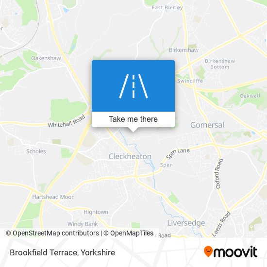 Brookfield Terrace map