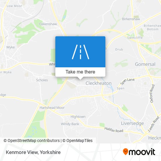 Kenmore View map