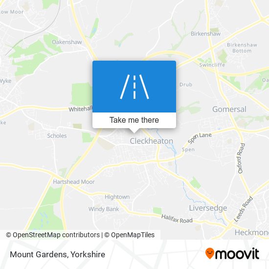 Mount Gardens map