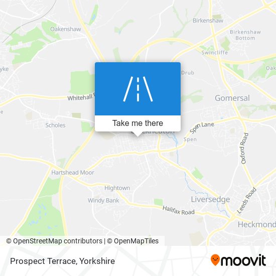 Prospect Terrace map