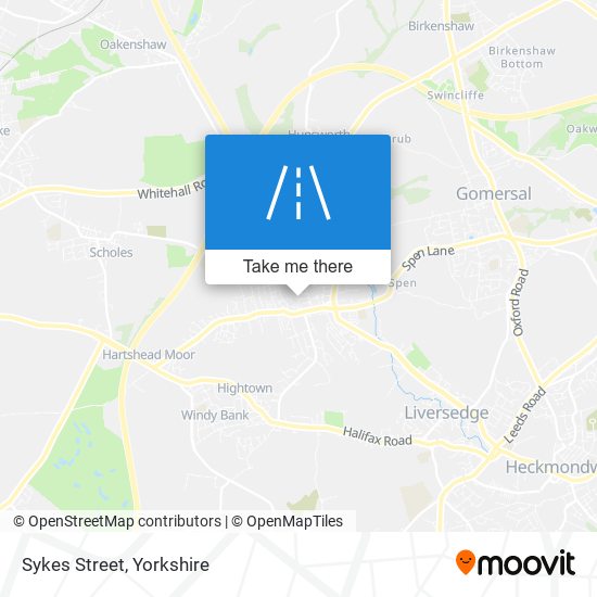 Sykes Street map