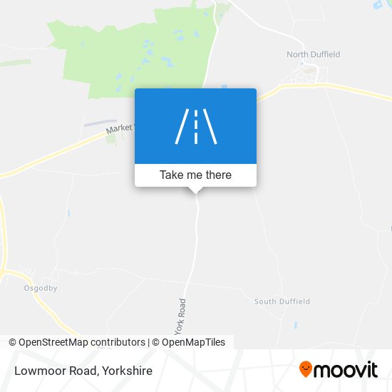 Lowmoor Road map