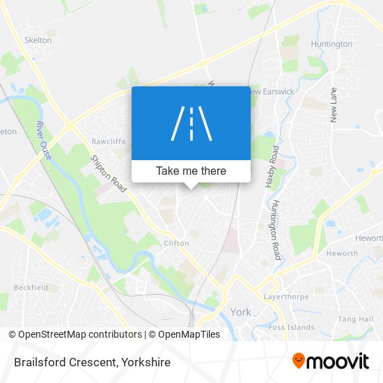 Brailsford Crescent map