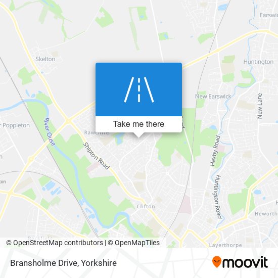 Bransholme Drive map