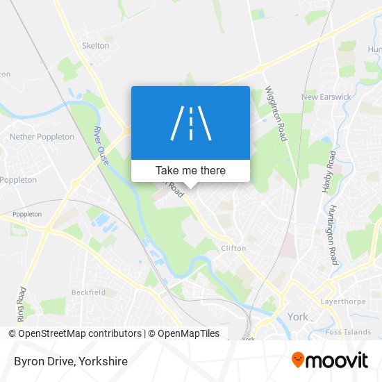 Byron Drive map