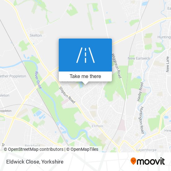 Eldwick Close map