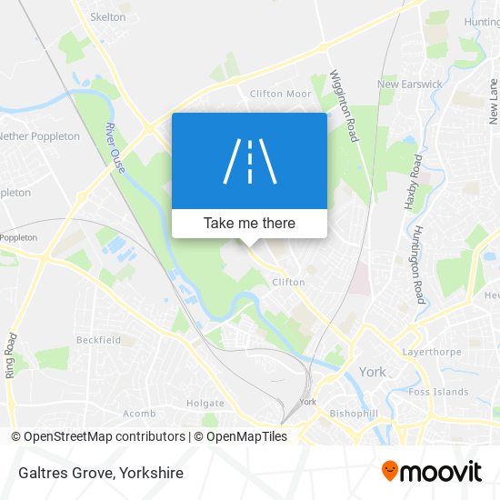 Galtres Grove map