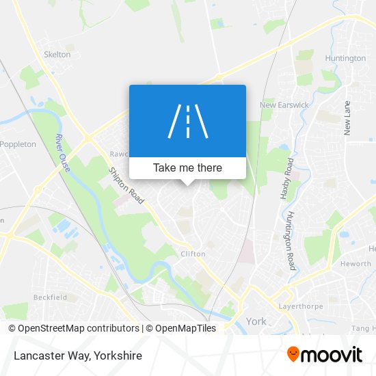 Lancaster Way map