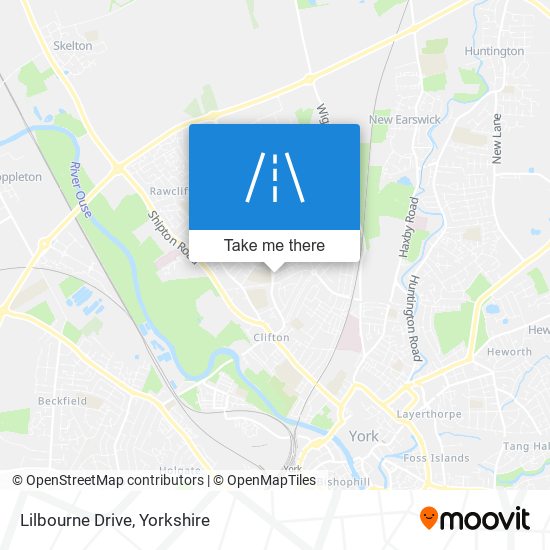 Lilbourne Drive map
