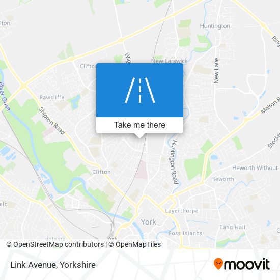 Link Avenue map