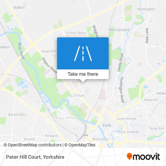 Peter Hill Court map