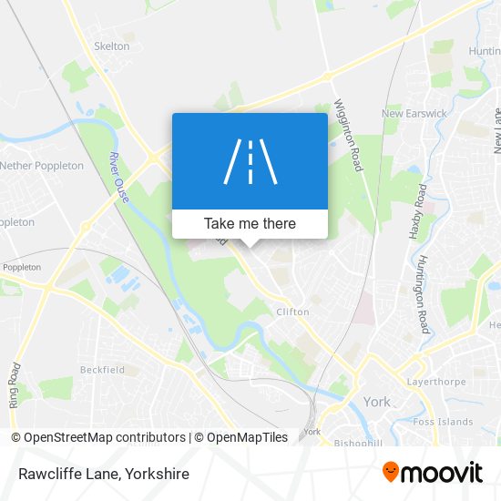 Rawcliffe Lane map