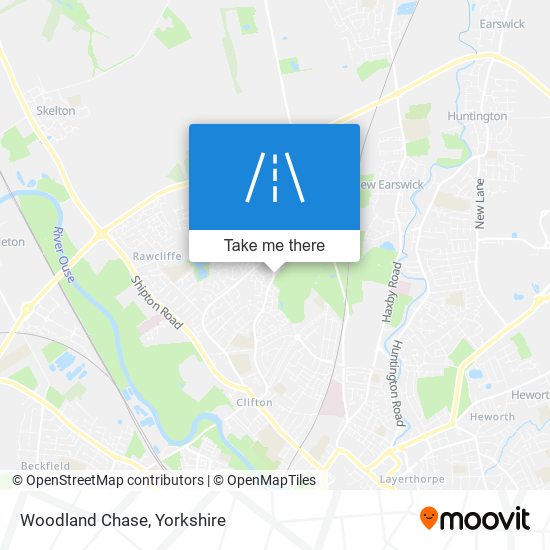 Woodland Chase map