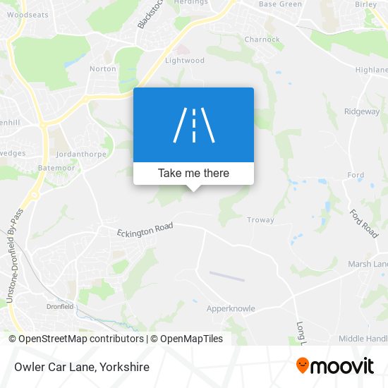 Owler Car Lane map