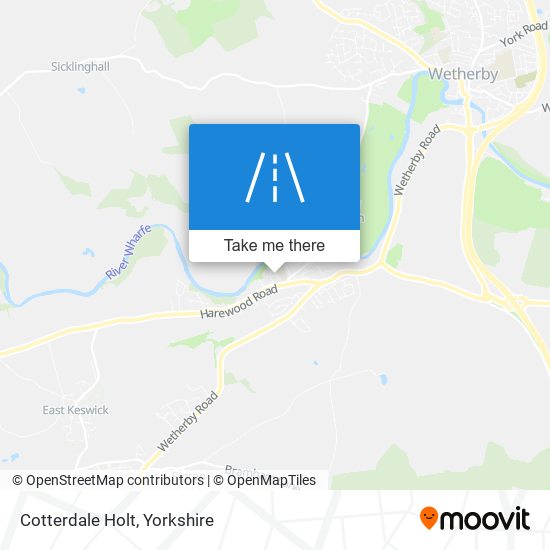 Cotterdale Holt map