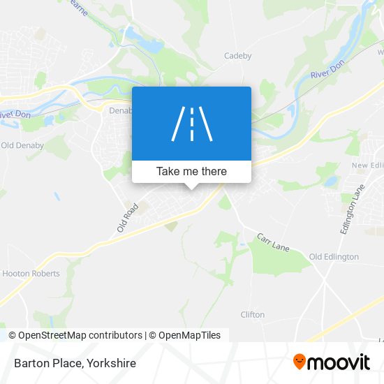 Barton Place map