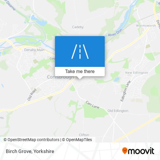 Birch Grove map