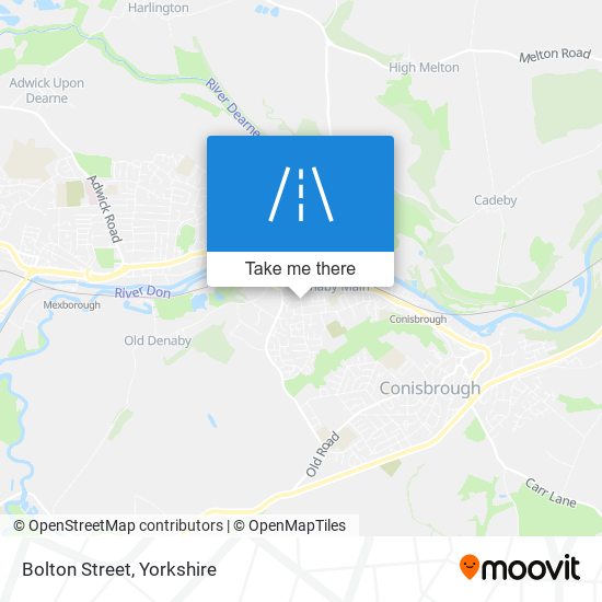 Bolton Street map