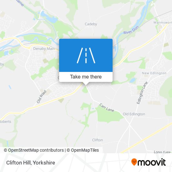 Clifton Hill map