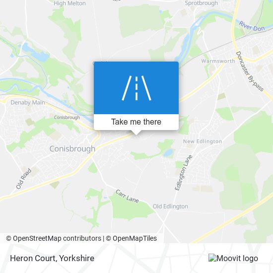 Heron Court map